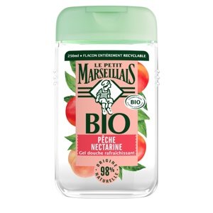 Le Petit Marseillais Bio broskvovo-nektarinkový sprchový gel 250ml