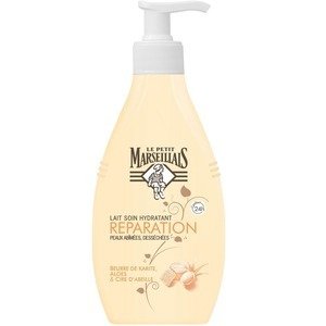 Le Petit Marseillais Hydratační tělové mléko s bambuckým máslem, aloe vera a včelím voskem, pro velmi suchou pokožku, 250 ml