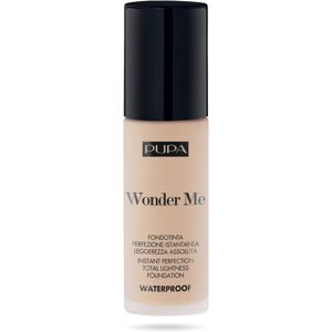 Pupa Foundation, tekutý, voděodolný, Wonder Me (010 Porcelain Neutral) 30 ml