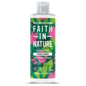 Faith in Nature Kondicionér pro mastné vlasy a vlasovou pokožku 400 ml