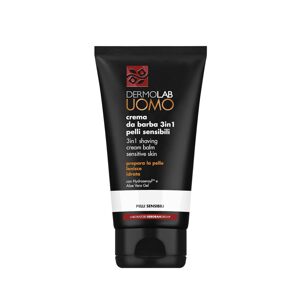 DERMOLAB Pánský krém na holení 3v1 pro citlivou pleť 150 ml