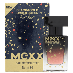 MEXX Black&Gold Limited Edition For her EDT, 15 ml