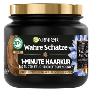 GARNIER Ultra DOUX maska s aktivním uhlím, 340 ml