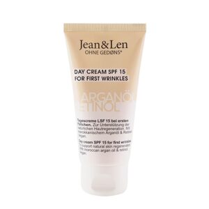 Jean&Len Jean & Len Regenerační denní krém SPF15 Arganový olej a retinol, na první vrásky 50 ml-bez krabice