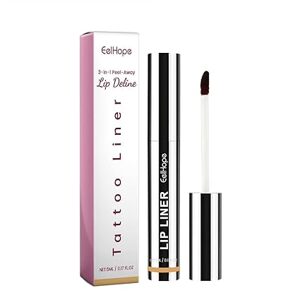 EelHope Tattoo Liner -  dlouhotrvající barvu rtů -LIGHT BROWN 5ml
