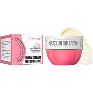 Lakerain Bum Bum hydratační tělový krém na celulitidu 80 ml-Růžový