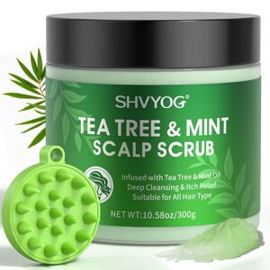 SHVYOG Čištění a výživa pokožky hlavy, Peeling s masážním přístrojem na pokožku hlavy, 300 g
