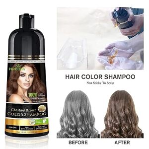 Herbishh Ultimate Chestnut Brown barva na vlasy  pro krytí šedin