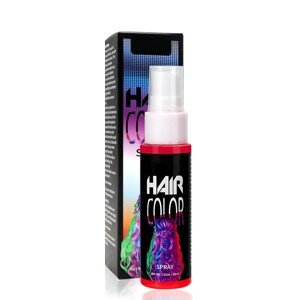 MELAO dočasný barevný sprej na vlasy - červený 30ml
