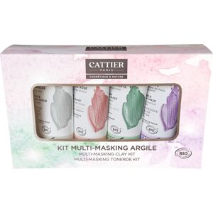 Cattier Clay mask set 4ks jílových masek na obličej