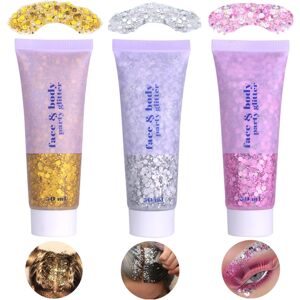 FIT COLORS Fit colors, Body Glitter, třpytky na tělo-02,03,05 50ml