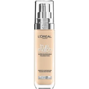 L'Oréal L 'Oréal Paris True Match Foundation – Designer Liquid Foundation, Kryci Make up, odstin 1.N, 30ml