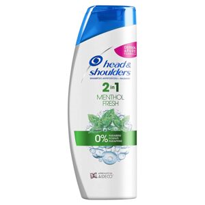 Šampon proti lupům Head & Shoulders 2in1 Menthol Fresh, 300 ml-poškozené víko