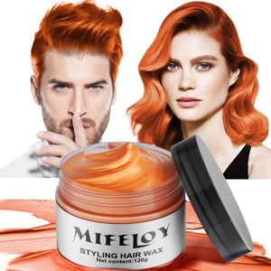 MIFELOY Vosk pro dočasné barvení vlasů ORANGE 120g
