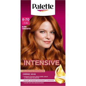 Schwarzkopf Palette INTENSIVE permanentní barva na vlasy  8-70 Terracotta Blonde