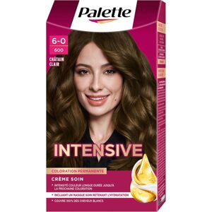 Schwarzkopf Palette INTENSIVE permanentní barva na vlasy 6-0 600 Světle hnědá