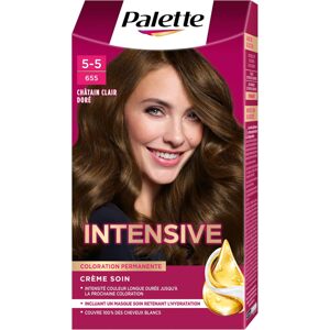 Schwarzkopf Palette INTENSIVE permanentní barva na vlasy 5-5 655  světle zlatý kaštan