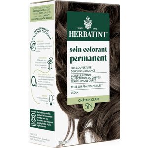 Herbatint Permanentní gelová barva na vlasy 5N světle hnědá - 170 ml