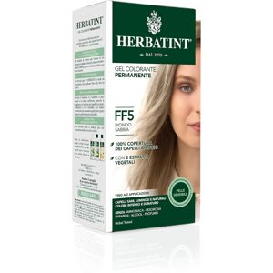 Herbatint Permanentní gelová barva na vlasy FF5 piesková blond - 150 ml