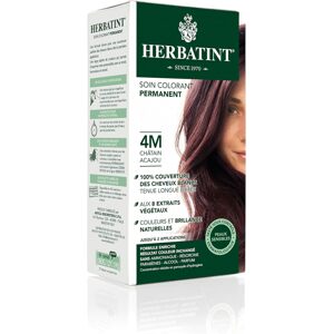 Herbatint Permanentní gelová barva na vlasy 4M Mahogany Chestnut - 150 ml
