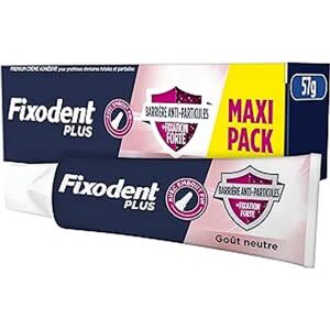 FIXODENT Plus na zubní protézy 57 g