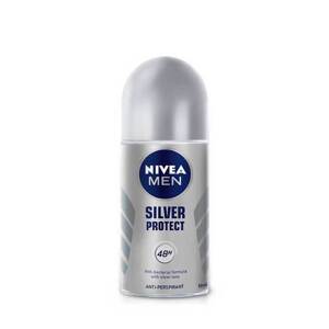 NIVEA MEN Antiperspirant Deodorant Roll-On Silver Protect, 50 ml