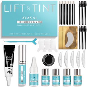 AYASAL Lash Lift Kit Souprava  liftingu & tint řas v kvalitě salonu