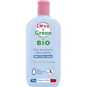 Love & Green - Bio micelární čistící voda, 500 ml