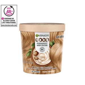 Garnier GOOD Sada pro trvalou obnovu vlasů, 7.0 Almond Dark Blonde