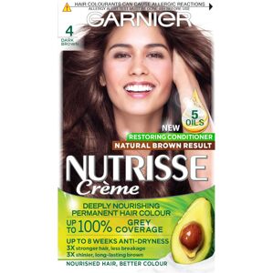 Garnier - Nutrisse Ultra Crème - 4 Čokoládovo stredne hnedá