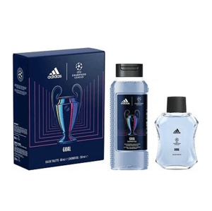 Adidas Champions League Goal Dárková kazeta EDT, 100 ml + 250 ml