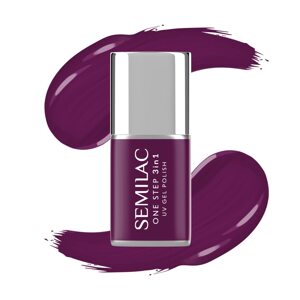 Semilac One Step UV Nail Polish S780 Plum Wine  7ml