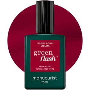 Manucurist Green Flash gel lak na nehty, odstín Violeta, 15 ml
