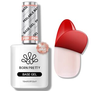 Born Pretty Peel Off Base Gel F09, slupovací podkladový gelový lak pod gelový lak 15 ml