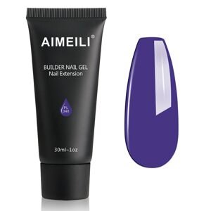 Aimeli AIMEILI gel na prodloužení nehtů 30 ml neonově tmavě fialový akrylový gel