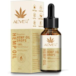 ALIVER Konopné olejové kapky 30 ml