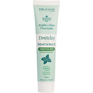 CIEL D'AZUR LABS - Denticlay menthe- Organická zubní pasta s bílým jílem a termální vodou 75 ml