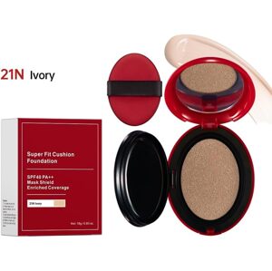 Lakerain Cushion Foundation Makeup pro skleněnou pleť 21N ivory 18 g
