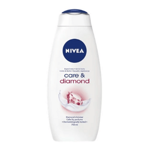 NIVEA Care & Diamond Krémový sprchový gel, 750 ml