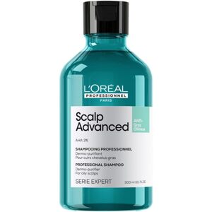 L'Oréal L'Oreal Professionnel Paris Scalp Advanced Anti-Oiliness Shampoo 300 ml - šampon pro regulaci kožního mazu