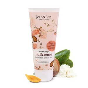 Krém na nohy Jean & Len s bambuckým maslem a nechtíkom 100 ml