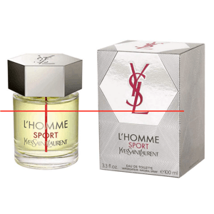Yves Saint Laurent L'Homme Sport EDT, 100 ml (chybí část obsahu)