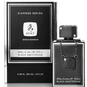 AYAT Diamond Series Black Amsterdam Extrait de Parfum, 100 ml (Chybí víčko)