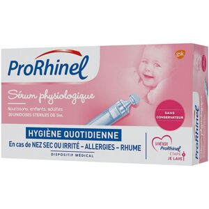 PRORHINEL - Fyziologické sérum x30 Sterilní unidózy 5ml - Nosní výplach