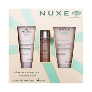 Nuxe Vánoční sada Reve de Thé sprchový gel 100ml & granulovaný peeling 150ml & vonná voda Exalting 30ml