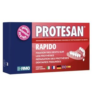 Protesan Rapido - Oprava poškozených, prasklých nebo ztracených zubních protéz