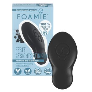 Foamie pevný čisticí přípravek na obličej pro mastnou pleť s aktivním uhlím a tea tree olejem 60 g