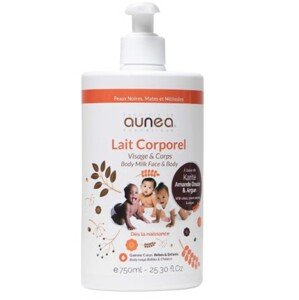 Aunea hydratační mléko na obličej a tělo pro kojence a děti 750 ml