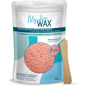 My Skin Wax – hypoalergenní, voskové perličky 400g rose