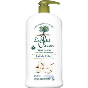 Le Petit Olivier Sprchový krém - Bavlněné mléko 750ml